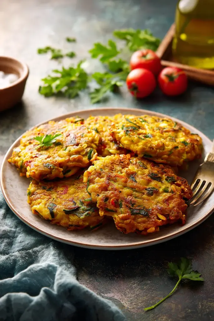 Tortitas de Vegetales
