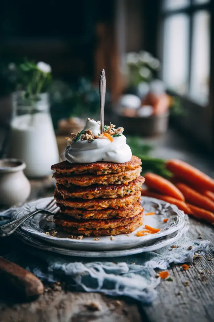 Tortitas de Zanahoria y Avena