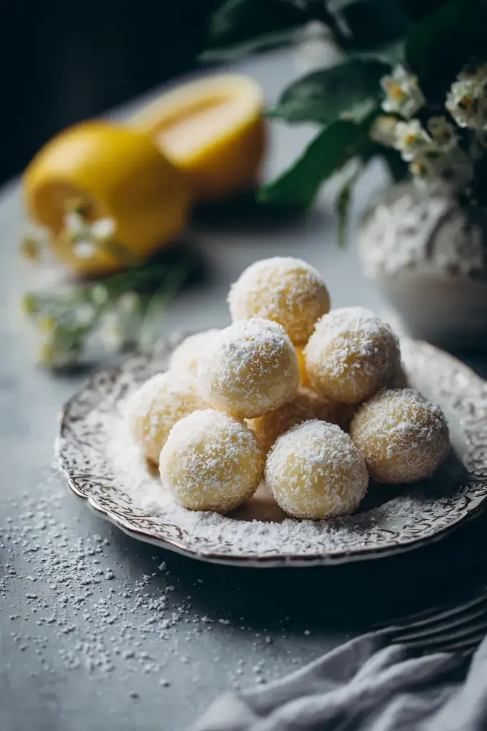 Trufas de Limón