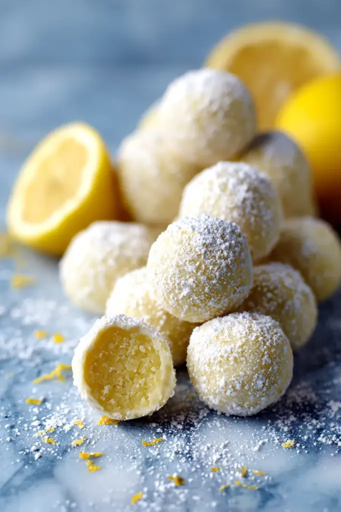 Trufas de Limón