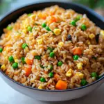 Arroz Frito Sabroso a la Parrilla