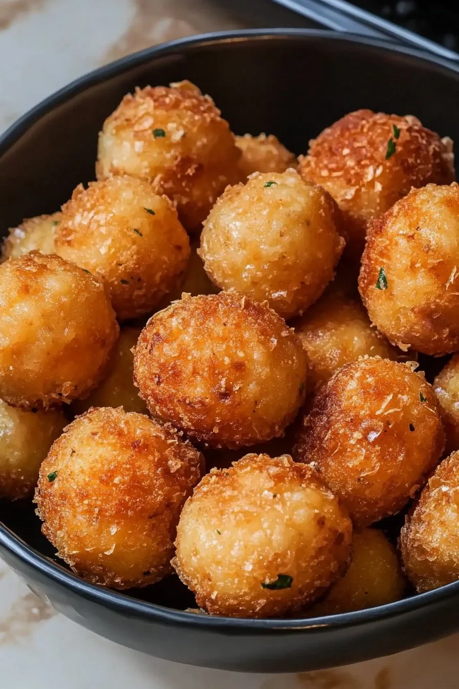 Bolitas de Papa Crujiente