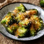 Brócoli aplastado con parmesano
