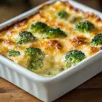 Brócoli Gratinado Con Bechamel De Ajo Y Almendras