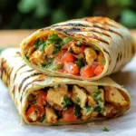 Burrito de Pollo a la Parrilla con Aderezo Ranch de Chipotle