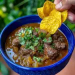Carne encebollada