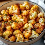 Coliflor en freidora de aire