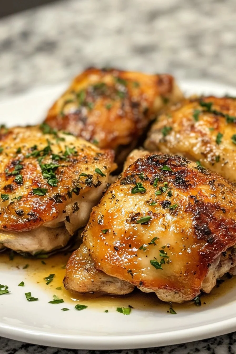 Contramuslos de pollo al horno