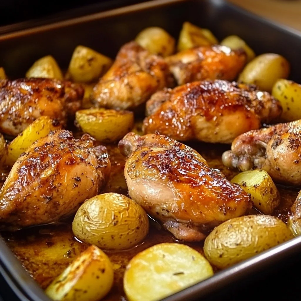 Pollo al horno jugoso y tierno con trucos para evitar que se seque.