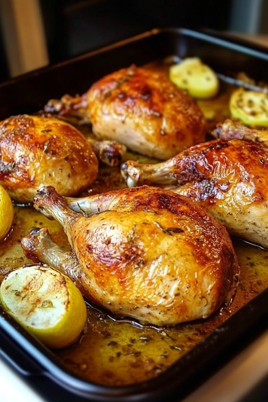 El truco para que el pollo al horno no se seque