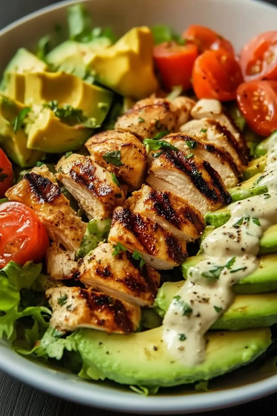 Ensalada Pollo Aguacate