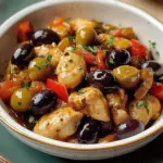 Estofado de Pollo con Aceitunas