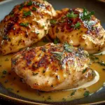 Filetes de Pollo en Salsa Cremosa de Ajo y Parmesano