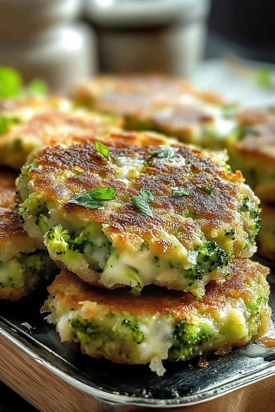 Galettes de brócoli