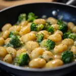 Gnocchis Cremosos en Salsa de Brócoli y Nata