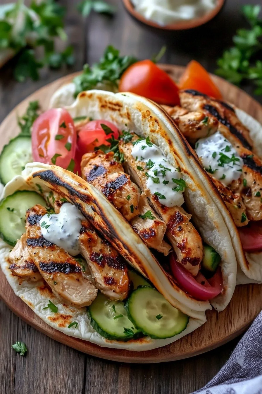 Gyros de Pollo Griego