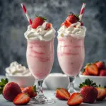 Malteada de Fresa