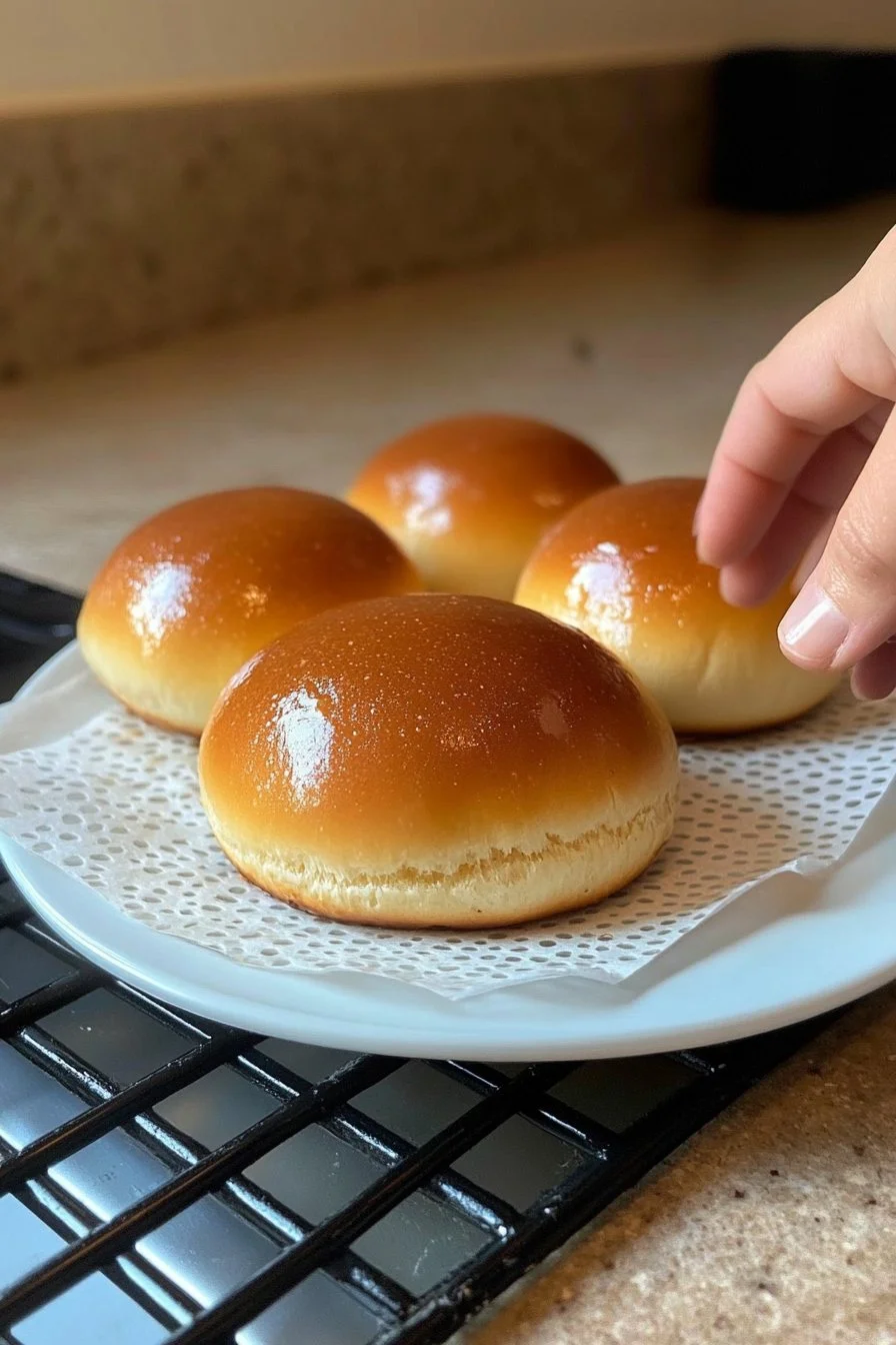 Pan de Hamburguesa Casero y Esponjoso