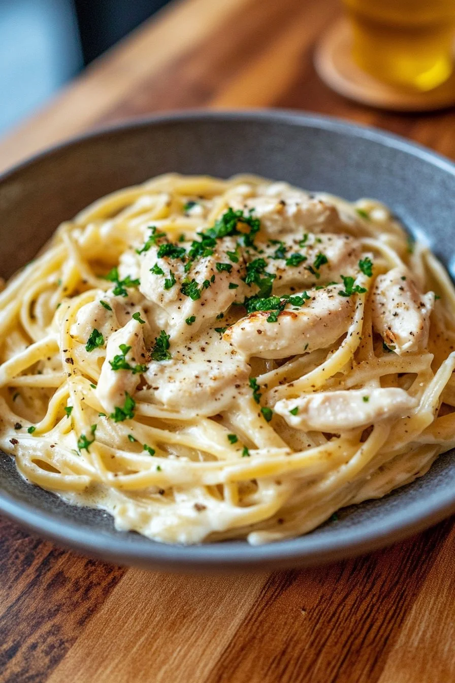 Recipe of Alfredo Pasta with Chicken