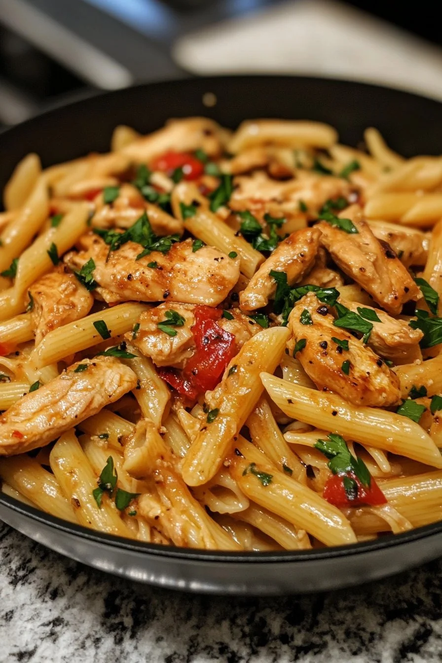 PASTA CON POLLO