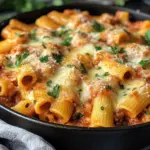Pasta de Pollo a la Parmesana en una Sola Olla