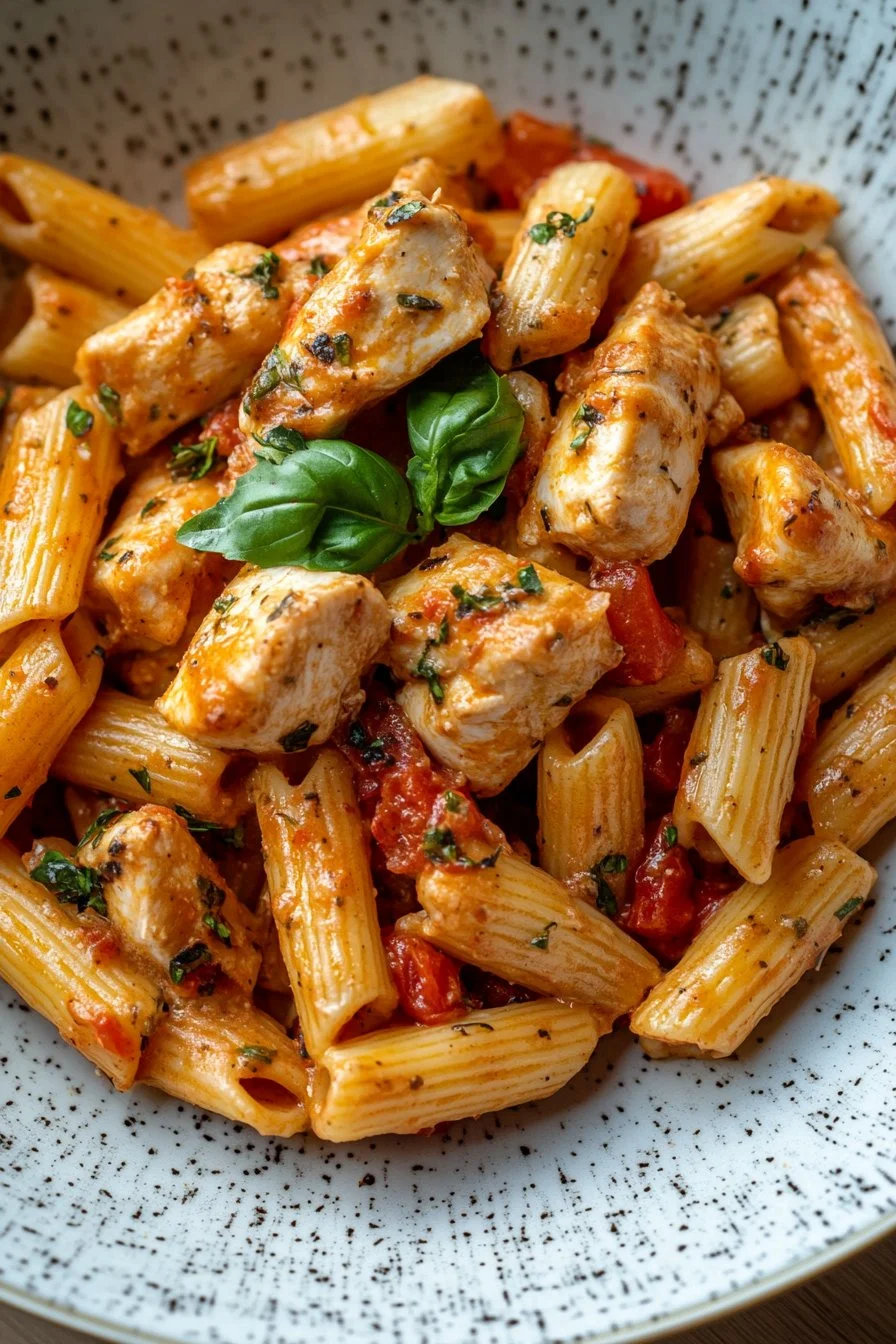 Pasta de Pollo a la Toscana