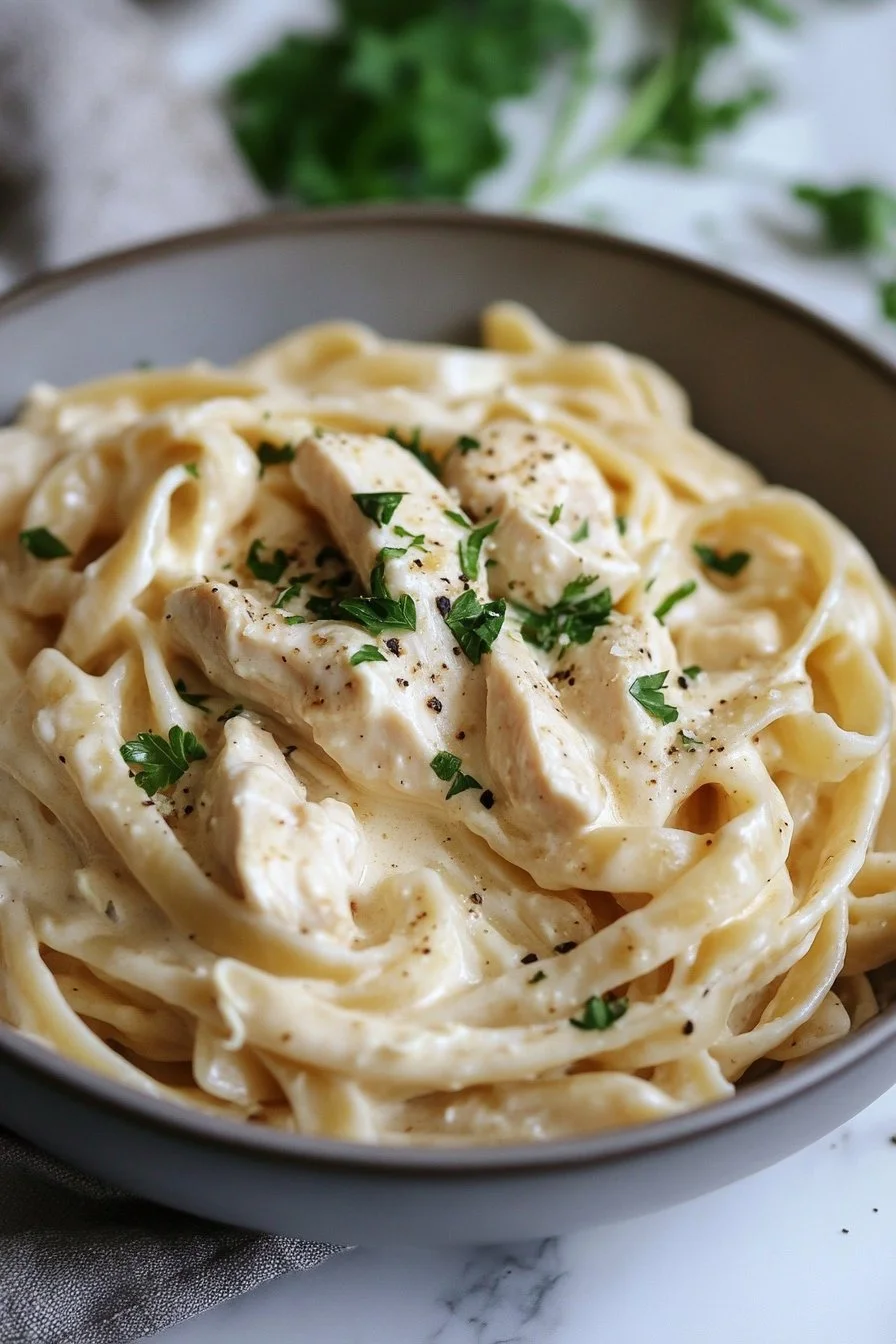 Pasta de Pollo Cremosa