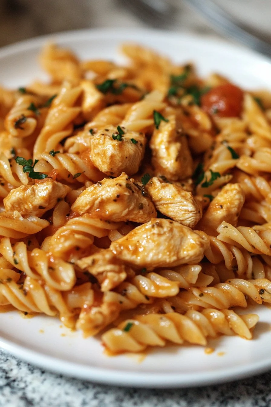 Pasta de Pollo para Casarse Conmigo
