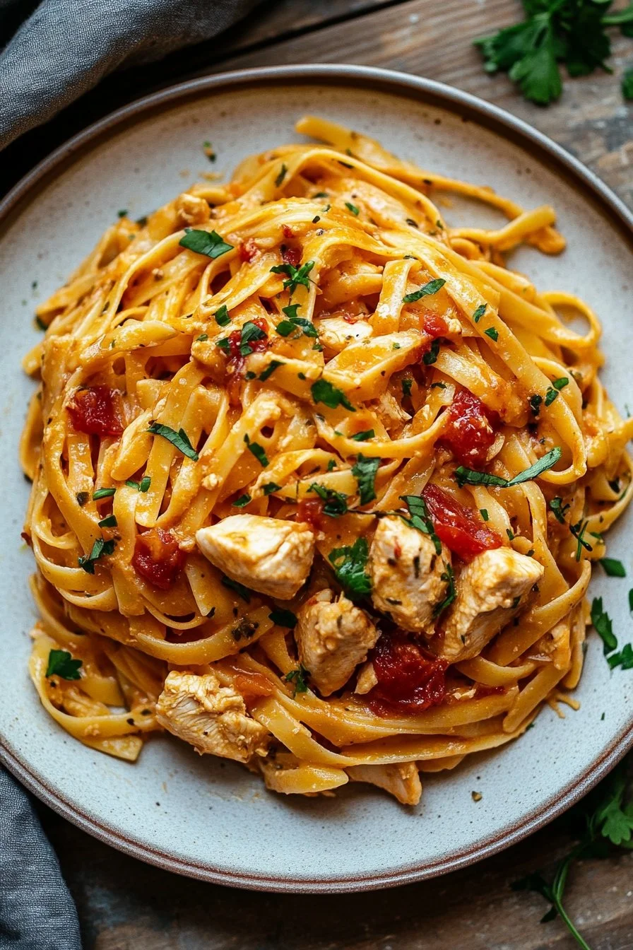 Pasta de Pollo Toscana