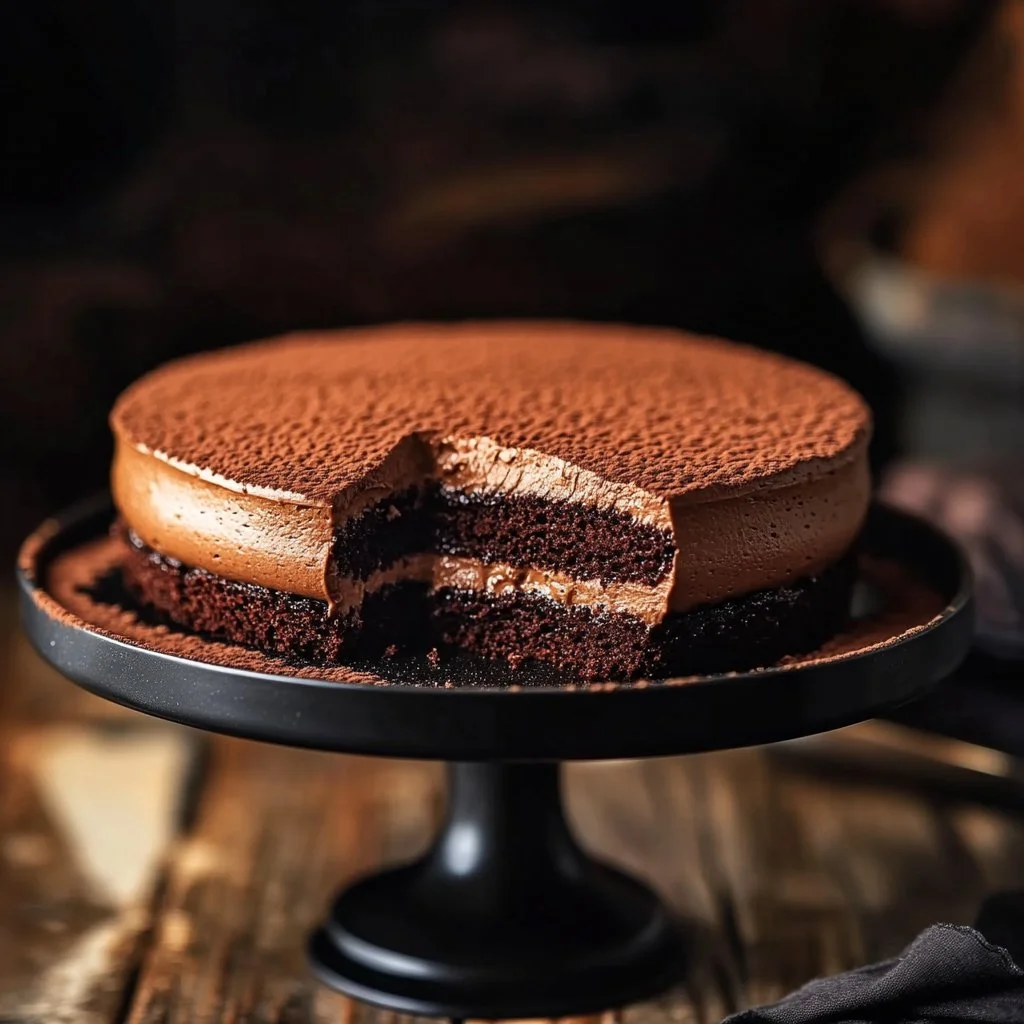 Pastel de chocolate fácil para Pascua decorado con colores festivos