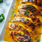 Pechugas de Pollo en Salsa de Mango