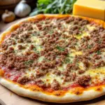 Pizza Americana de Carne Picada