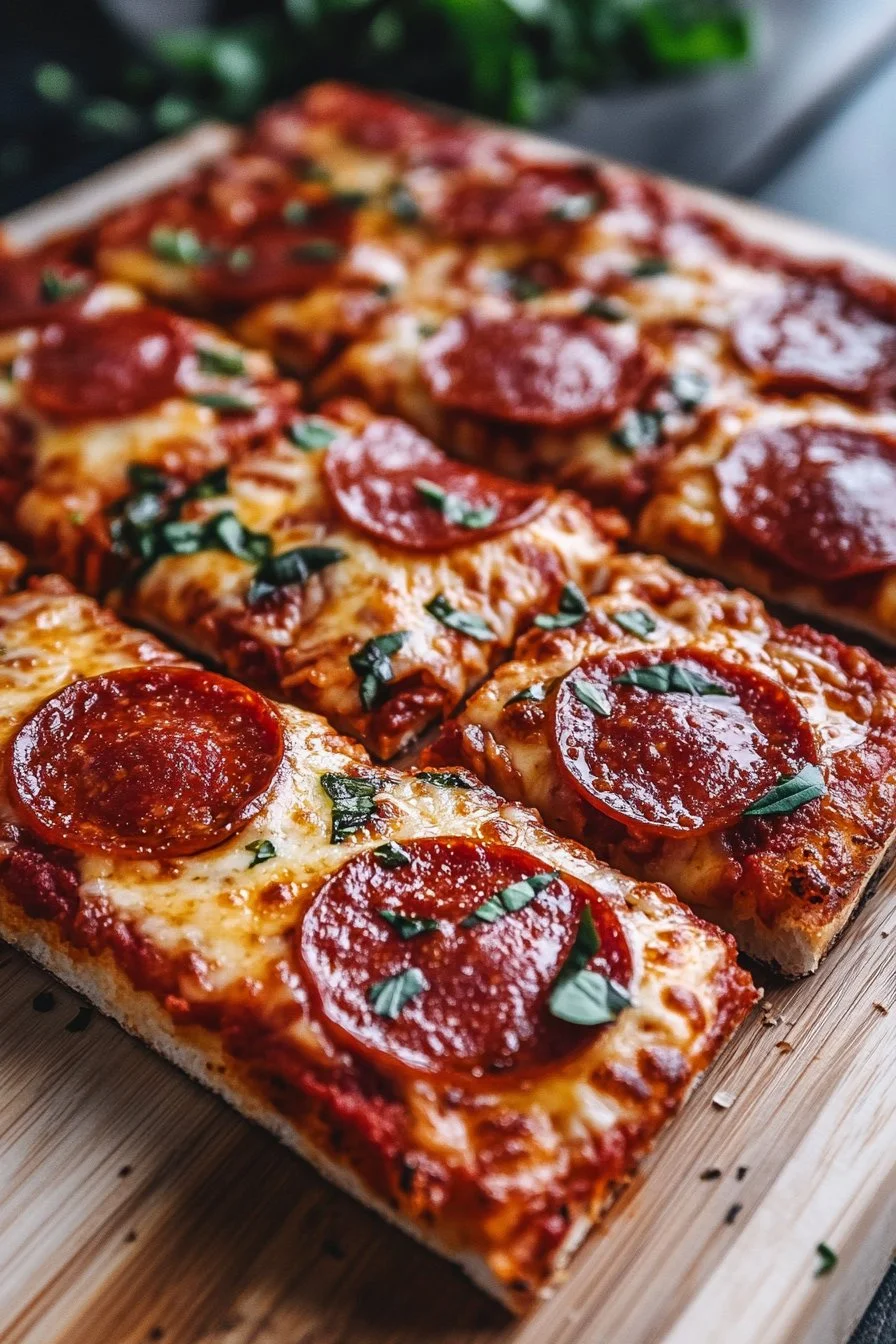 Pizza Estilo Detroit