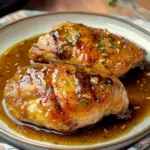 Pollito en salsa de limón