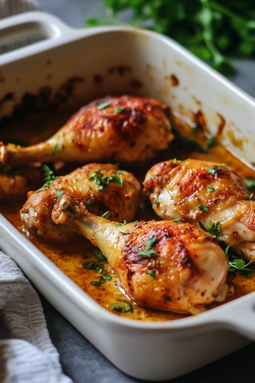 ¡Irresistible! POLLO A LA MOSTAZA AL HORNO en 4 Pasos