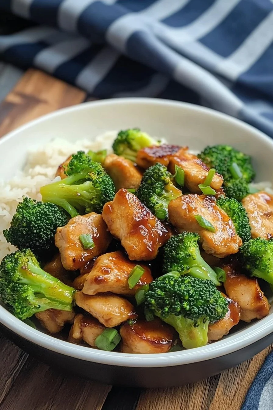 Pollo con brócoli