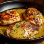 Pollo con Mantequilla de Ajo y Queso