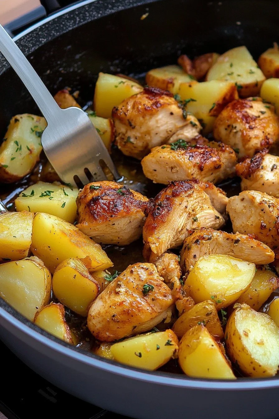 Pollo con Papas