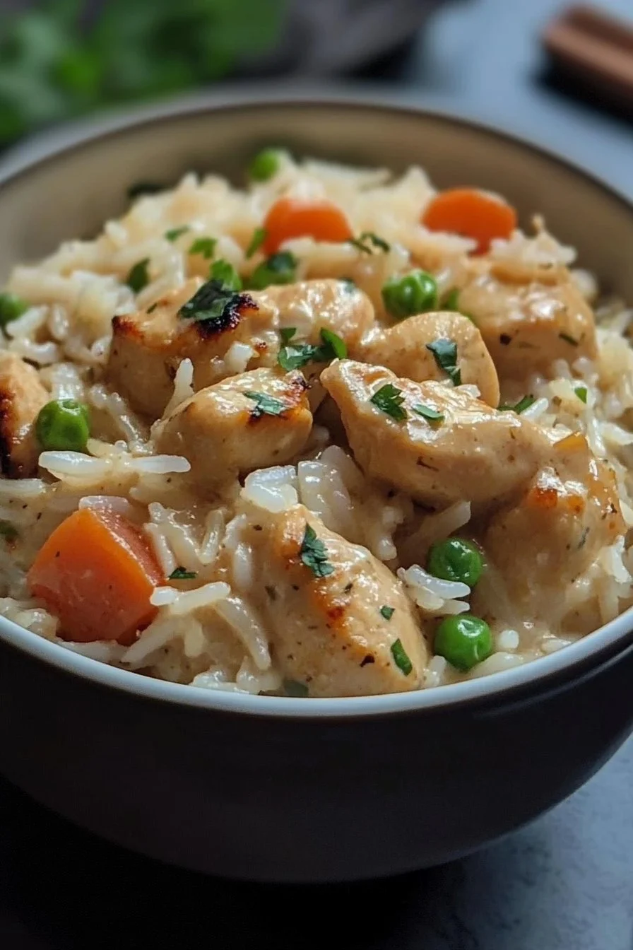 Pollo Cremoso Arroz