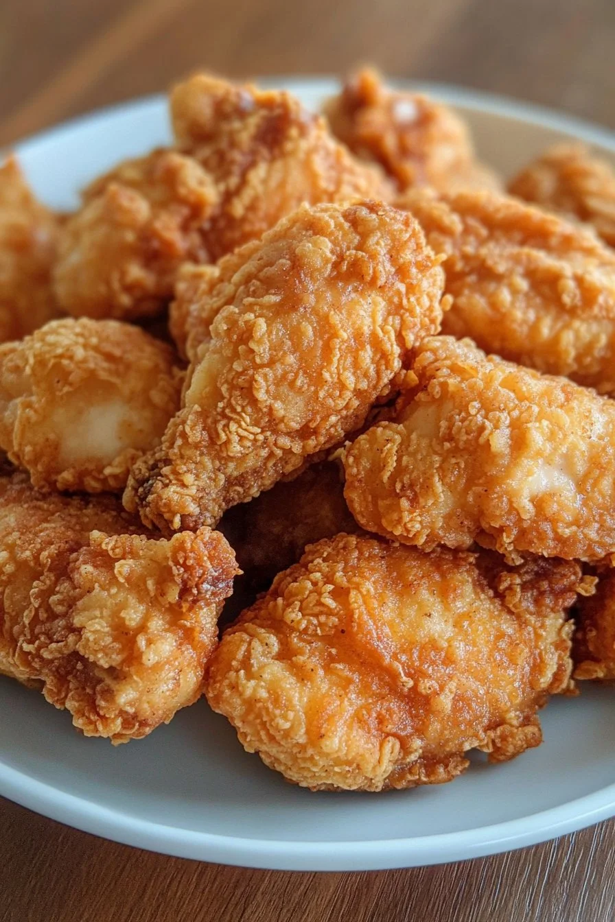 Pollo Crujiente Casero