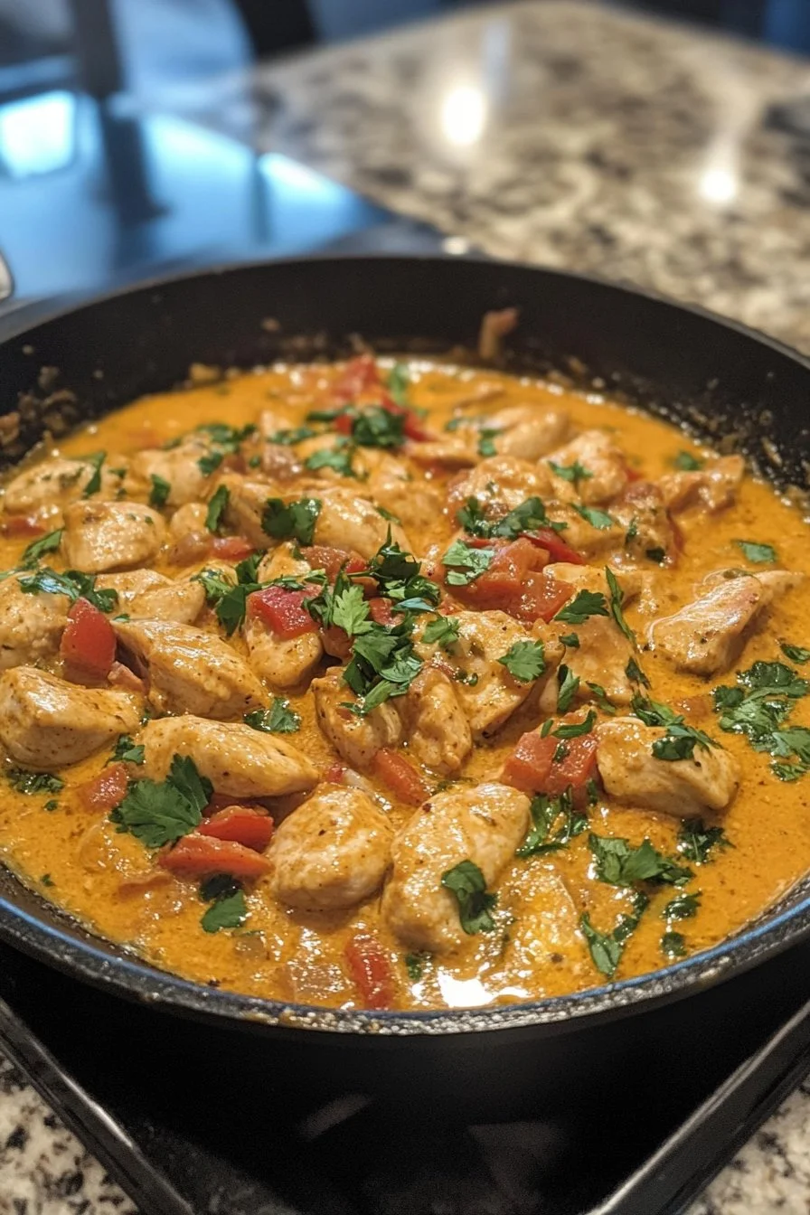 Easy Pollo en Crema De Chipotle