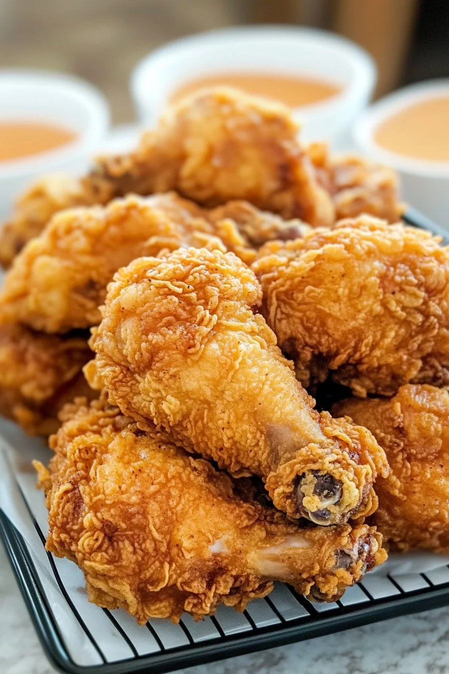 Pollo Frito Crujiente (Crujiente, Jugoso y A Prueba de Errores)