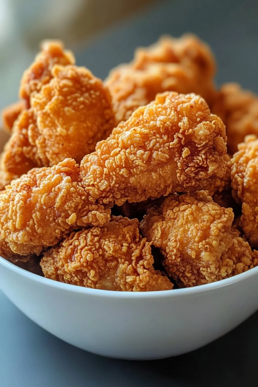 Pollo Frito Crujiente Estilo KFC