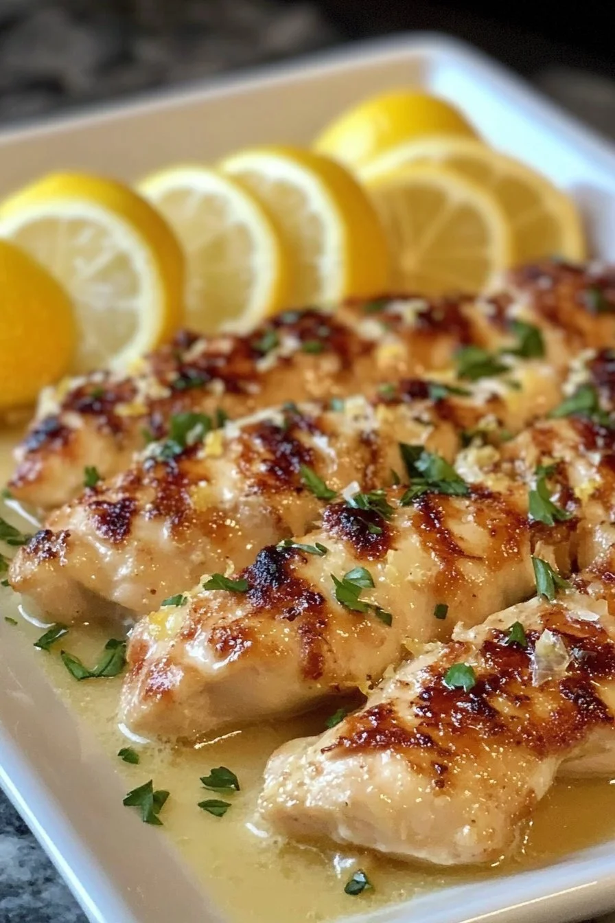 Pollo Limón Cremoso