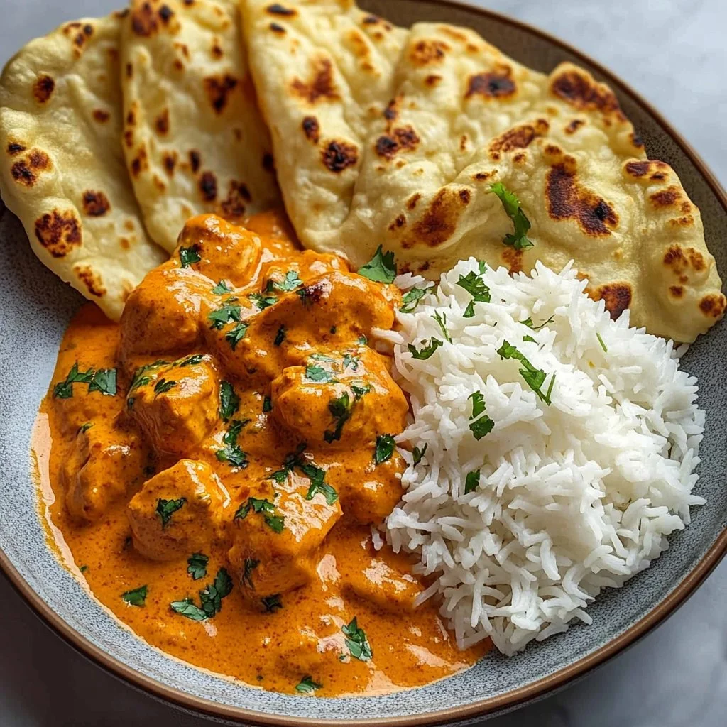 Receta de Pollo Mantequilla rápido y fácil hecha en casa