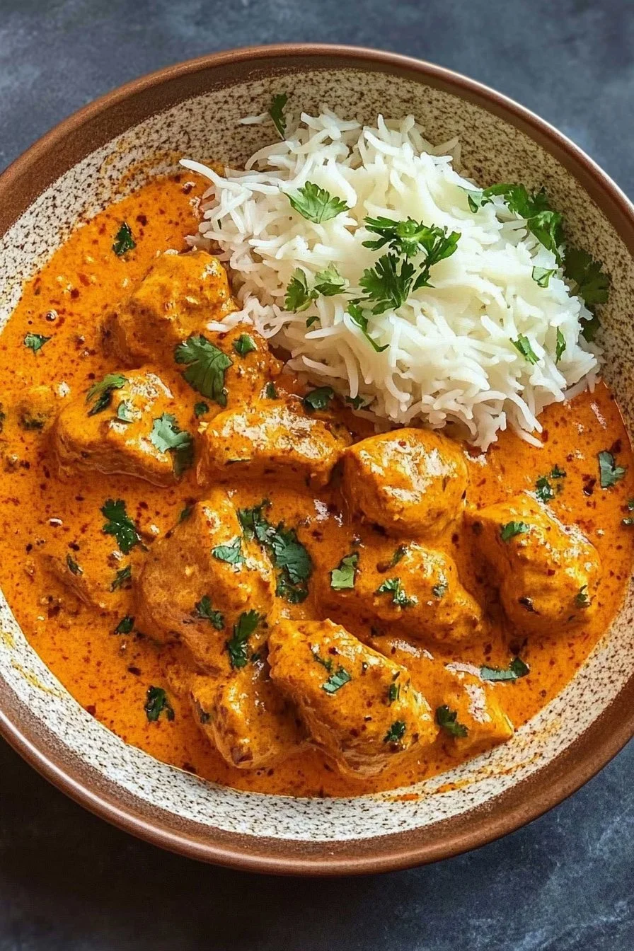 Receta de Pollo Mantequilla Rápida y Fácil Hecha en Casa