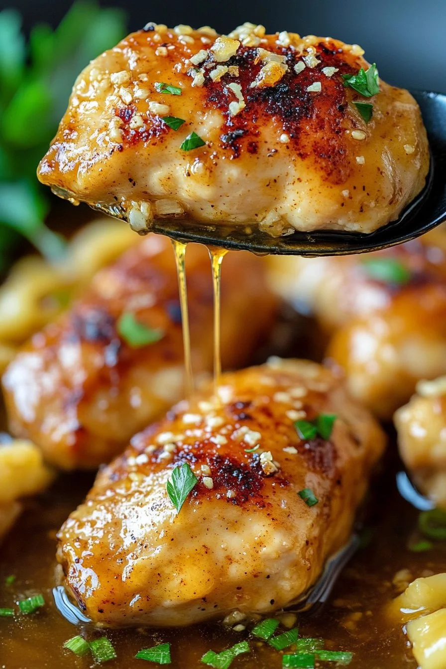 Pollo Mostaza Miel Fácil