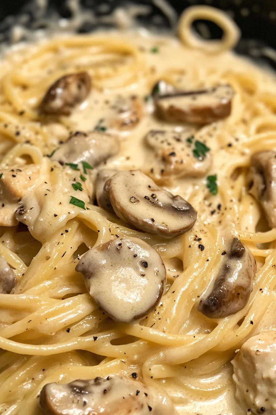 Pollo Pasta Cremoso