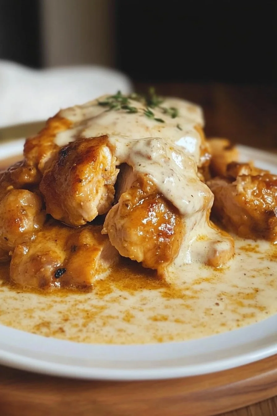 Pollo super tierno y cremoso!