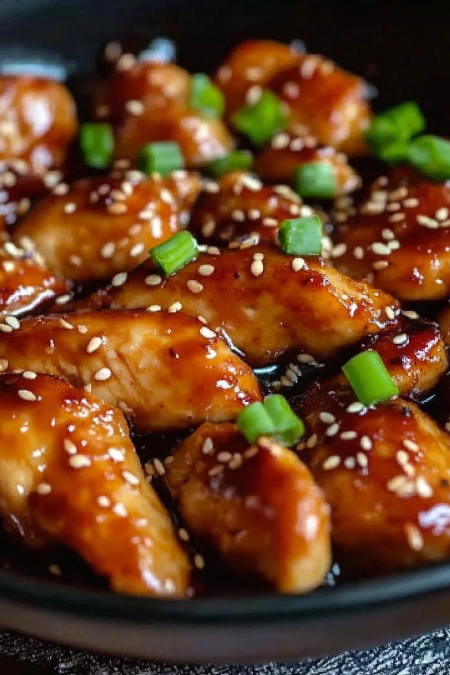 Pollo Teriyaki Delicioso